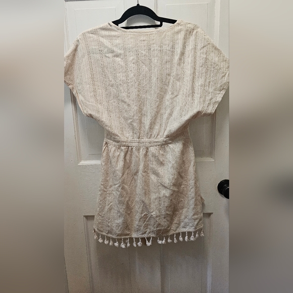 Ale by Alessandra Bruna Mini Dress off White Boho Size Small - Picture 4 of 9